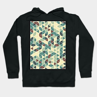 Geometric retro pattern Hoodie